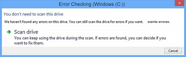 911 Computer - error checking windows c